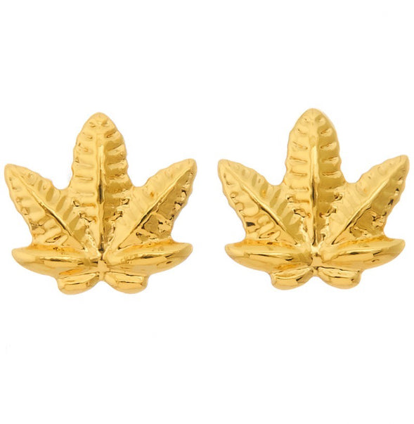 Hemp Plant Earrings