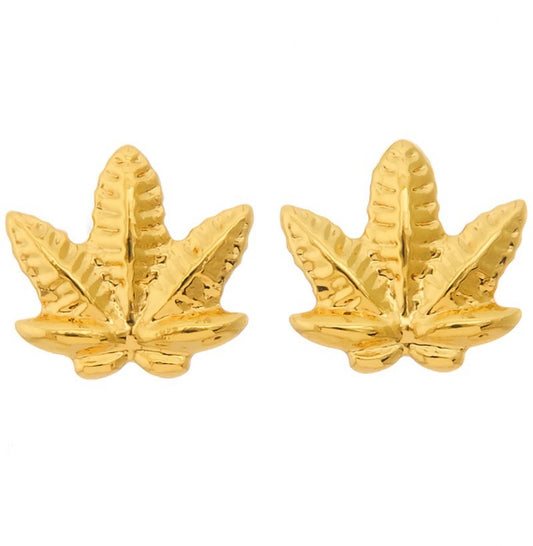 Hemp Plant Earrings